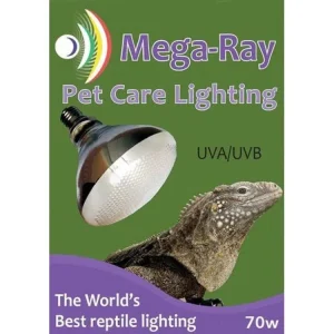 Mega-Ray Mercury Vapor Bulb, 70w