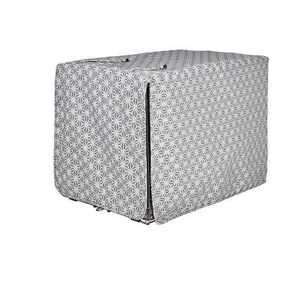 Mercury Micro Jacquard Luxury Crate Cover with Mercury Piping - Image 2