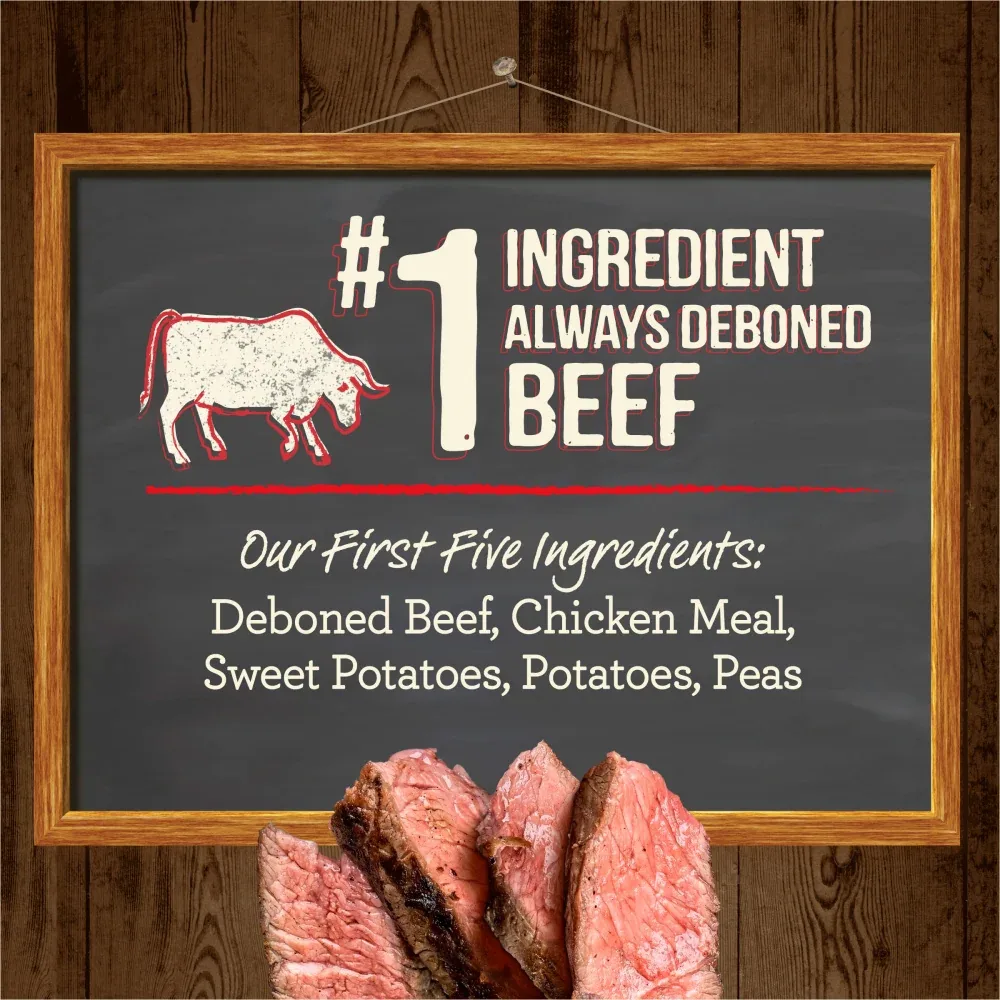 Merrick Grain Free Real Texas Beef & Sweet Potato Dry Dog Food - Image 2