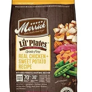 Merrick Lil Plate Grain Free Chicken and Spincach 4#