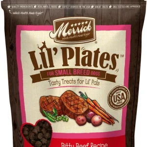 Merrick Lil' Plates Grain Free Bitty Beef Dog Treats