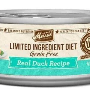 Merrick Limited Ingredient Diet Real Duck Recipe Cat 24/5oz {L-1} 295219