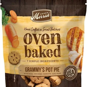 Merrick Oven Baked Grammys Pot Pie Natural Dog Treats