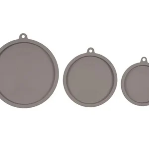 Messy Mutts Dog Bowl Silicone Cover, Grey X-Large