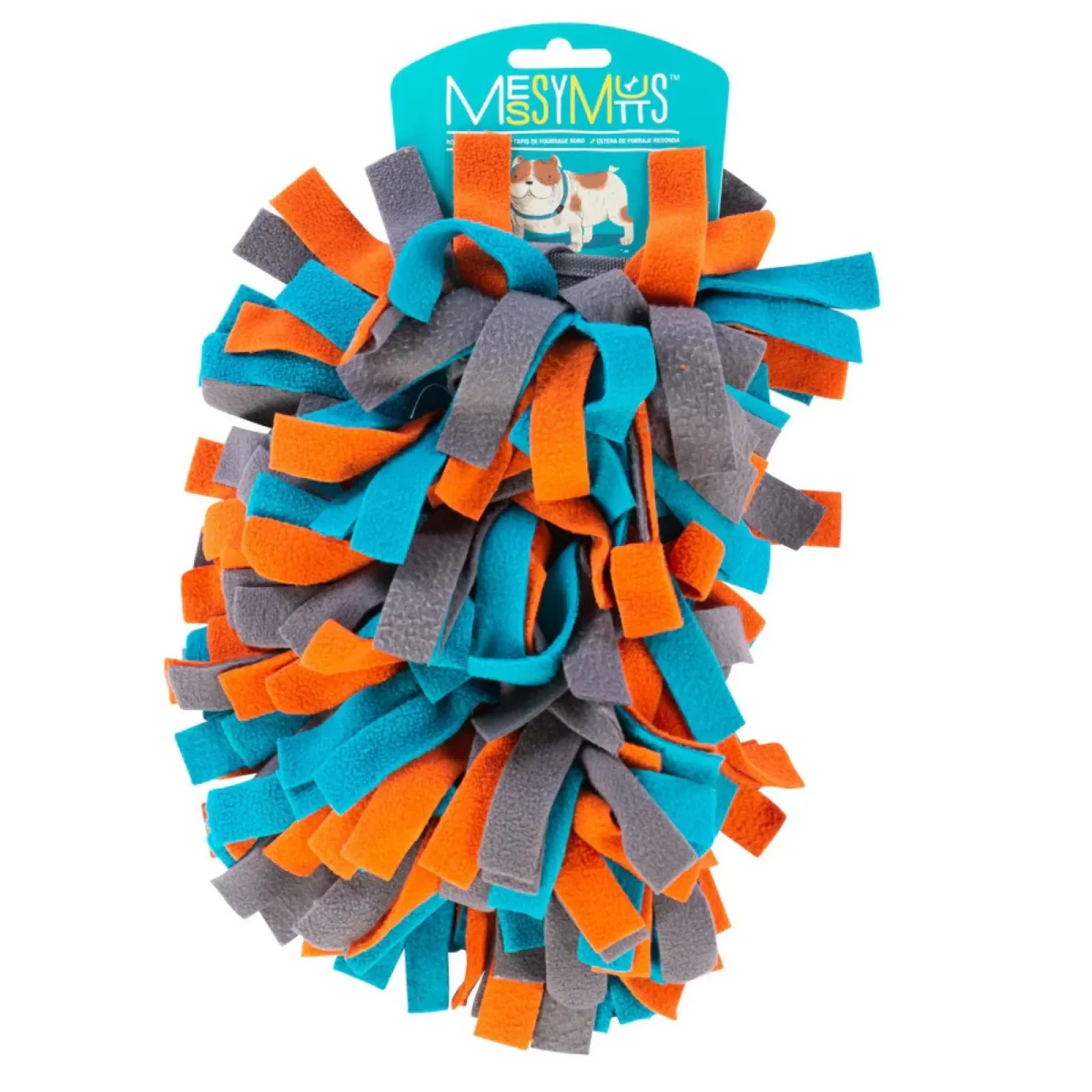 Messy Mutts Dog Round Forage Mat 15 in