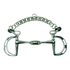 Metalab Double Jointed 17mm Oval Link Kimberwick