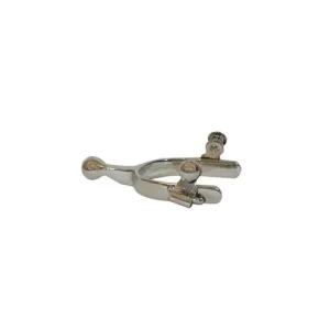 Metalab Humane Youth Spur 1 1/4 Shank 1/2 Band Brn