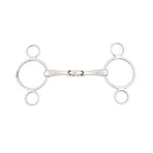 Metalab Magic System™ Double-Jointed French Link Continental Gag Bit