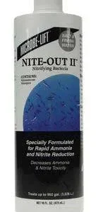 Microbe-Lift Nite-Out II Nitrifying Bacteria Ammonia Detoxifier 16 fl. oz