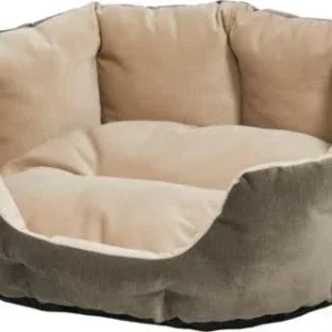 Midwest Quiet Time Deluxe Pet Tulip Bed Gray Small {L+1} 277486