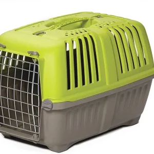 MidWest Spree Pet Carrier Green Plastic Dog Carrier