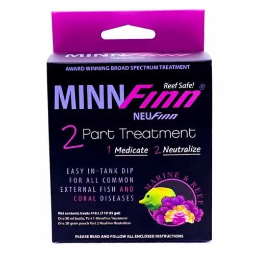 MinnFinn Saltwater/Reef Medication - AquaFinn