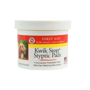 Miracle Care's Kwik Stop Styptic Pads 90 count