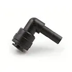 Mist King Value 1/4" Plug In Elbow - BLACK