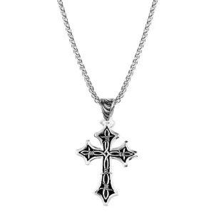 Montana Silversmiths Barbed Cross Necklace