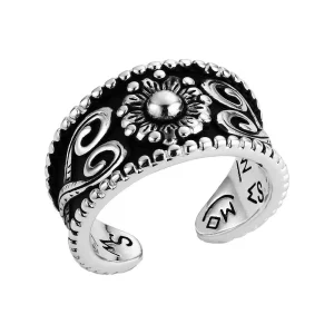 Montana Silversmiths Blooming Scroll Ring