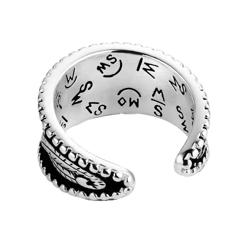 Montana Silversmiths Blooming Scroll Ring - Image 2