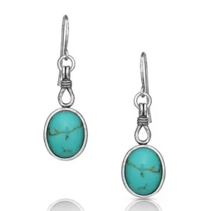 Montana Silversmiths Caught In Turquoise Earrings