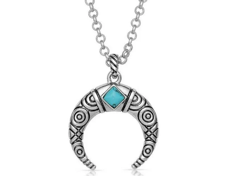 Montana Silversmiths Eye In The Sky Crescent Neckl