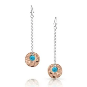 Montana Silversmiths Falling For You Turquoise Ear