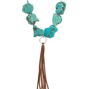 Montana Silversmiths Ladies Chunky Beads and Leath