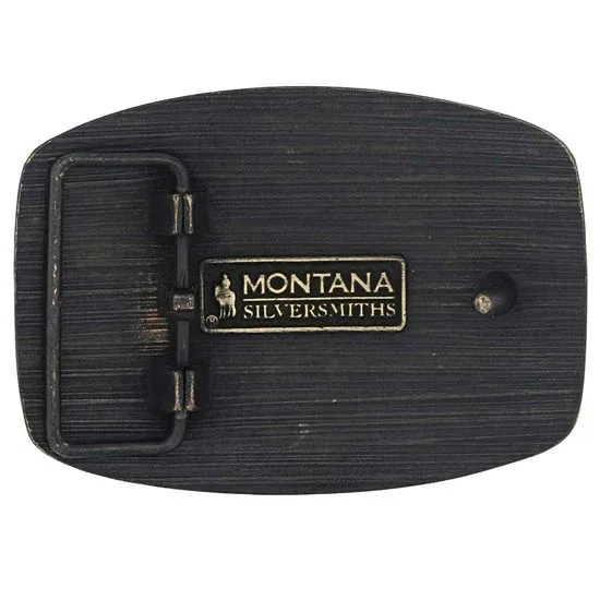 Montana Silversmiths Longhorn Legend Heritage Attitude Buckle - Image 2