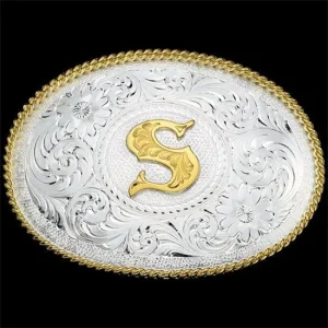 Montana Silversmiths Medium Initial Buckle