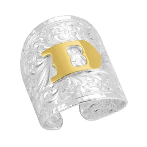 Montana Silversmiths Out West Initial D Ring
