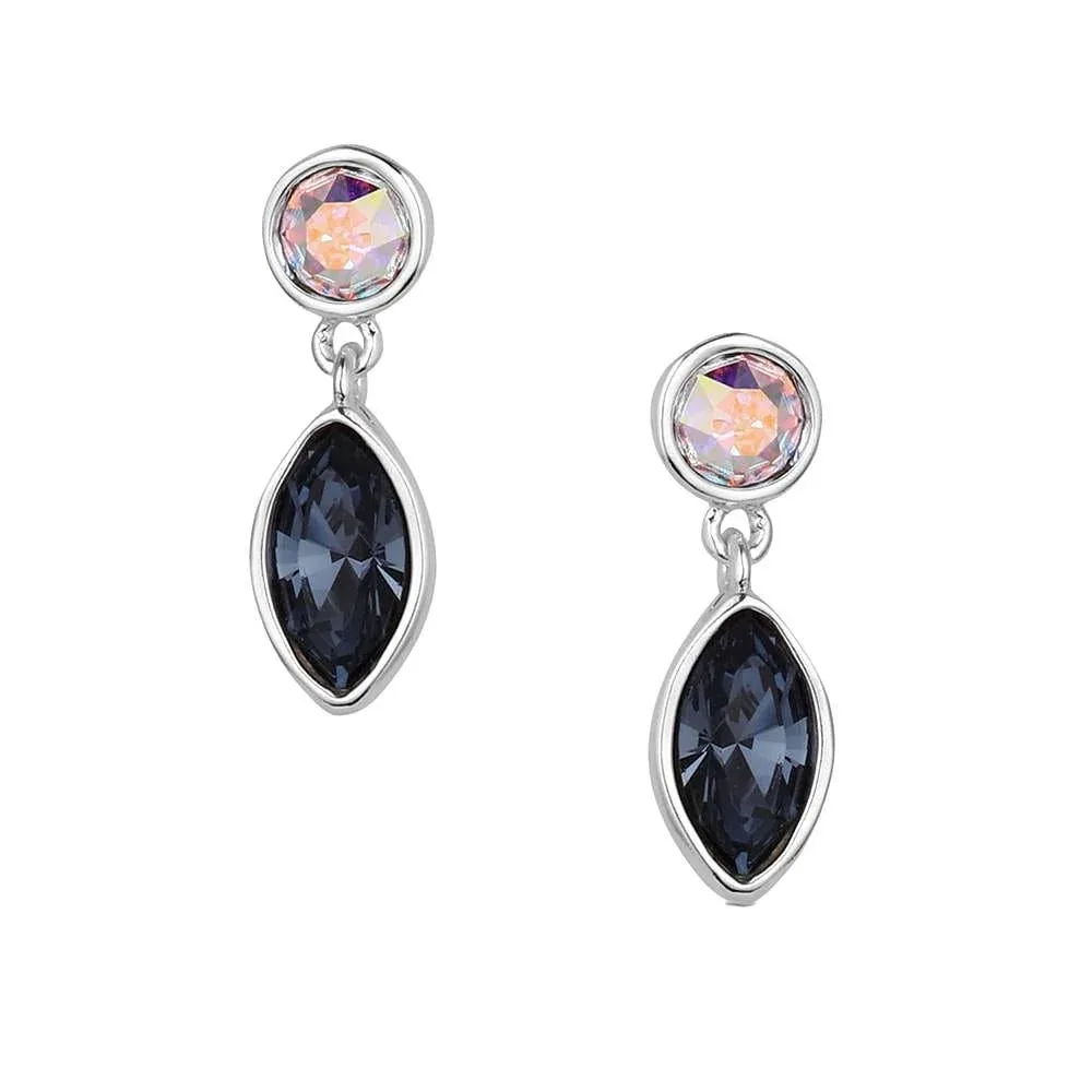 Montana Silversmiths Stillwater Crystal Earring