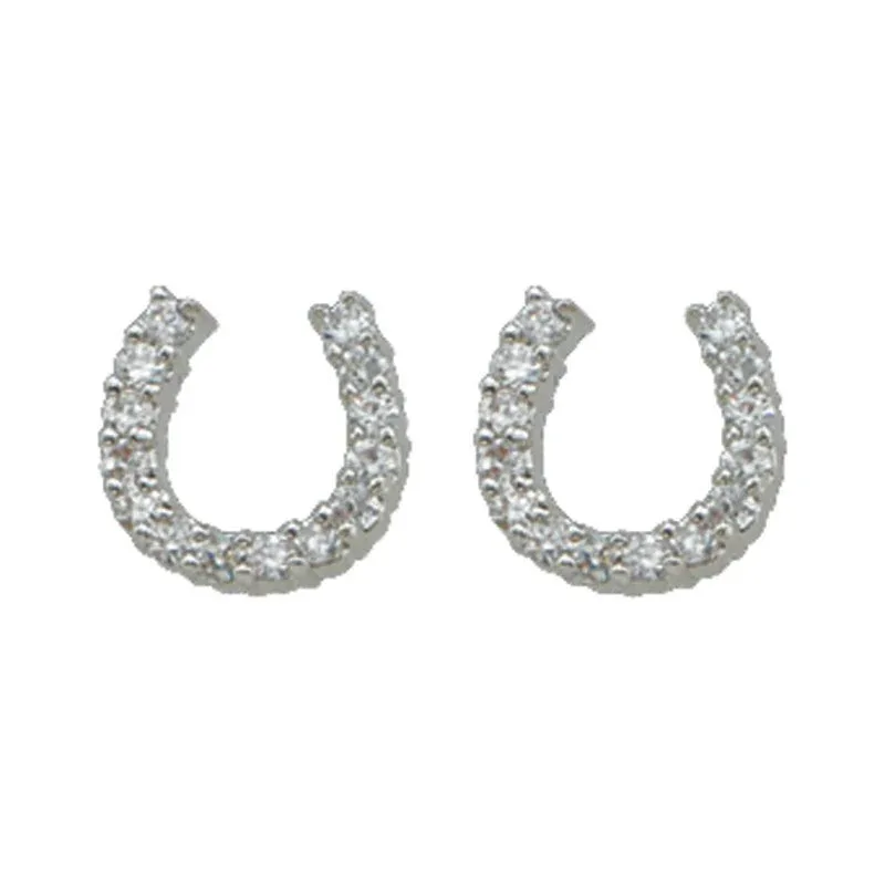 Montana Silversmiths Women's Silversmiths Tiny Rider Post Earrings