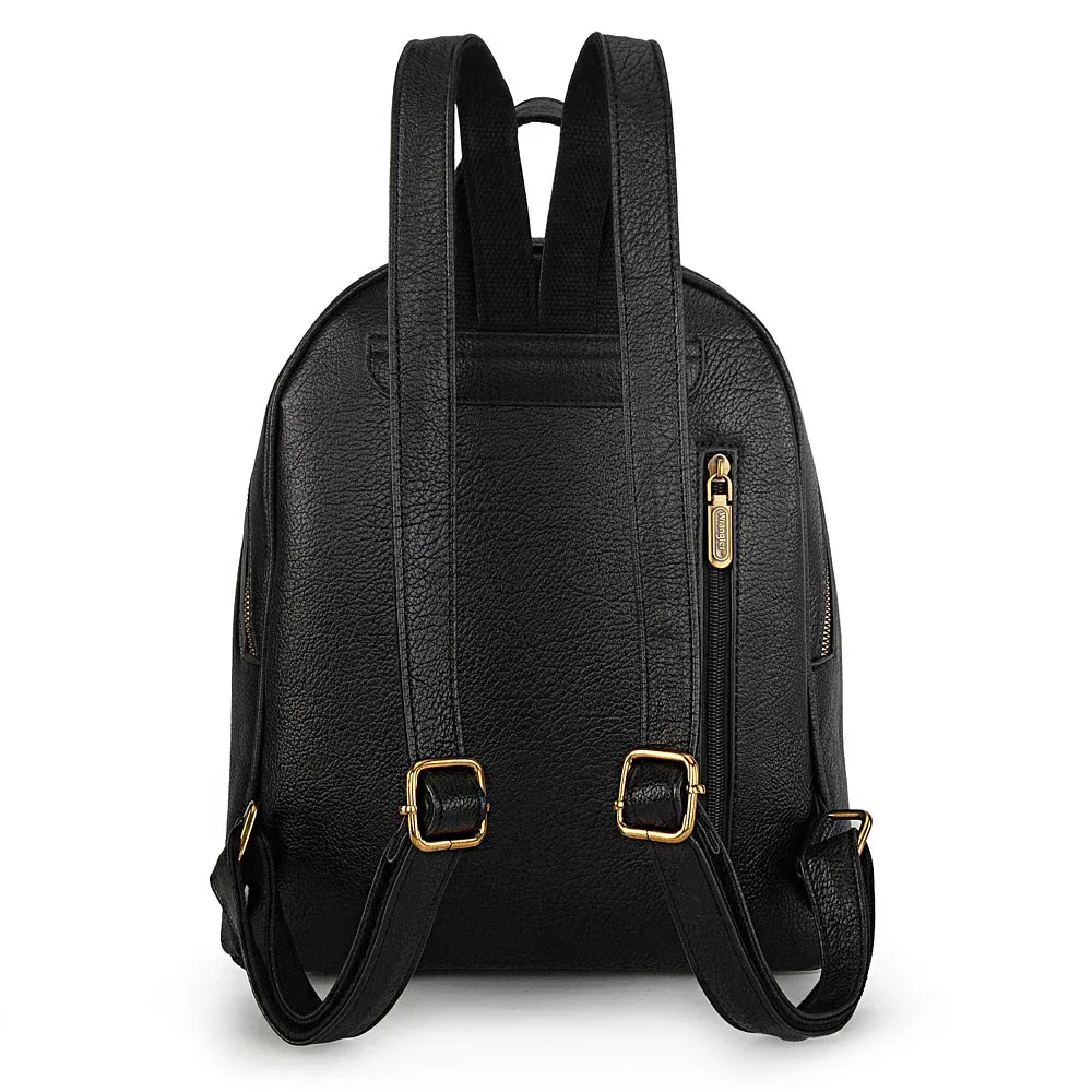 Montana West Black Studded Backpack - Image 2