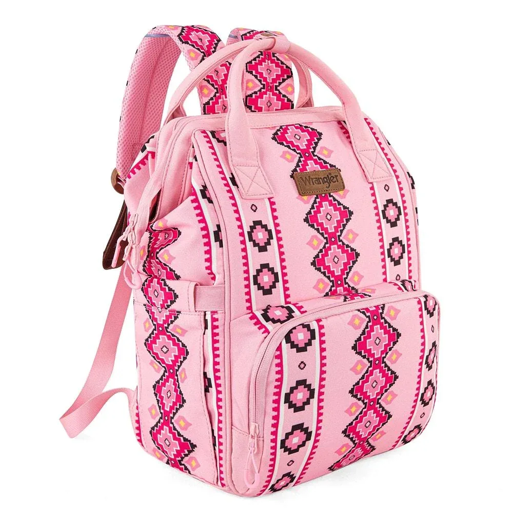 Montana West Pink Aztec Backpack
