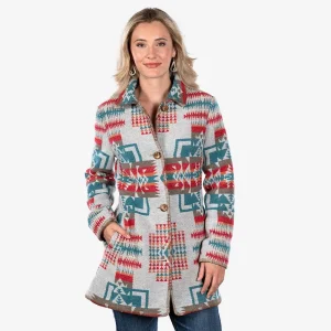 Montanaco Scarlet Storm Aztec Jacket
