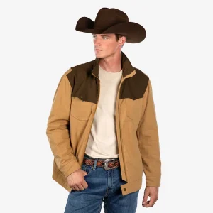 Montanaco Tan Trails Plaid Jacket