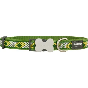 Monty Green Collar 15mm (5/8" Wide - 9.5-14" Length)