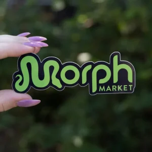 MorphMarket Black & Green Sticker