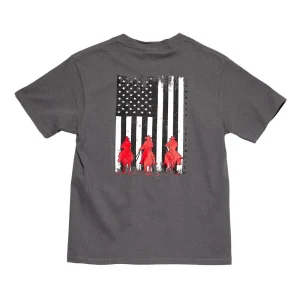 Moss Brothers Boys American Posse Charcoal Tee