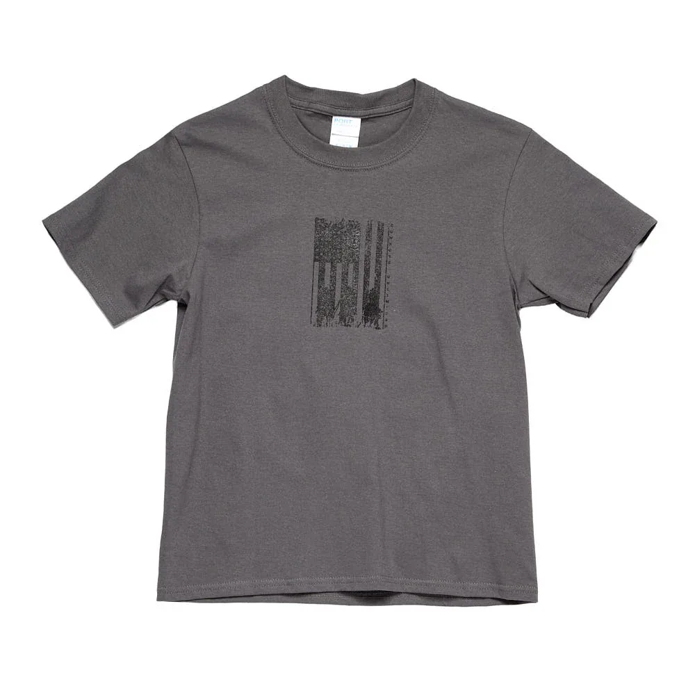 Moss Brothers Boys American Posse Charcoal Tee - Image 2