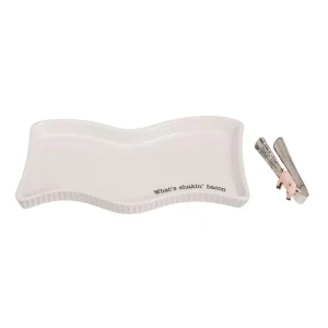 Mud Pie Bacon Tray Set
