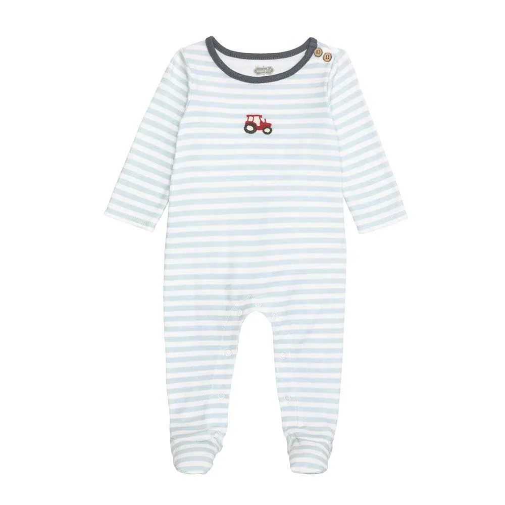Mud Pie Boy's Ditsy Tractor Sleeper