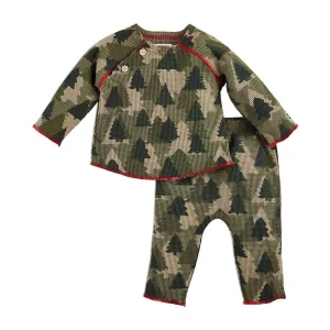 Mud Pie Boy's Tree Camo 2 Piece Set