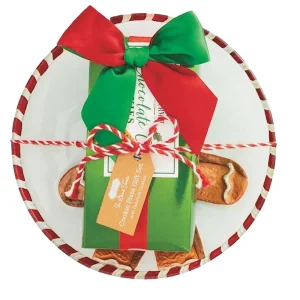 Mud Pie Gingerbread Gourmet Cookie Plate