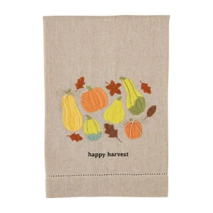 Mud Pie Harvest Hem Stitch Towel