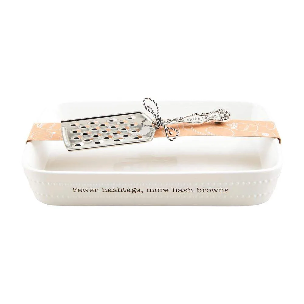Mud Pie Hash Brown Baker
