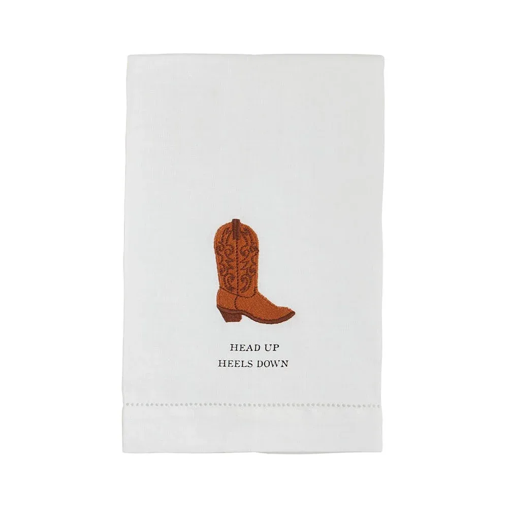 Mud Pie Head Up Horse Embroidery Towel - Image 2