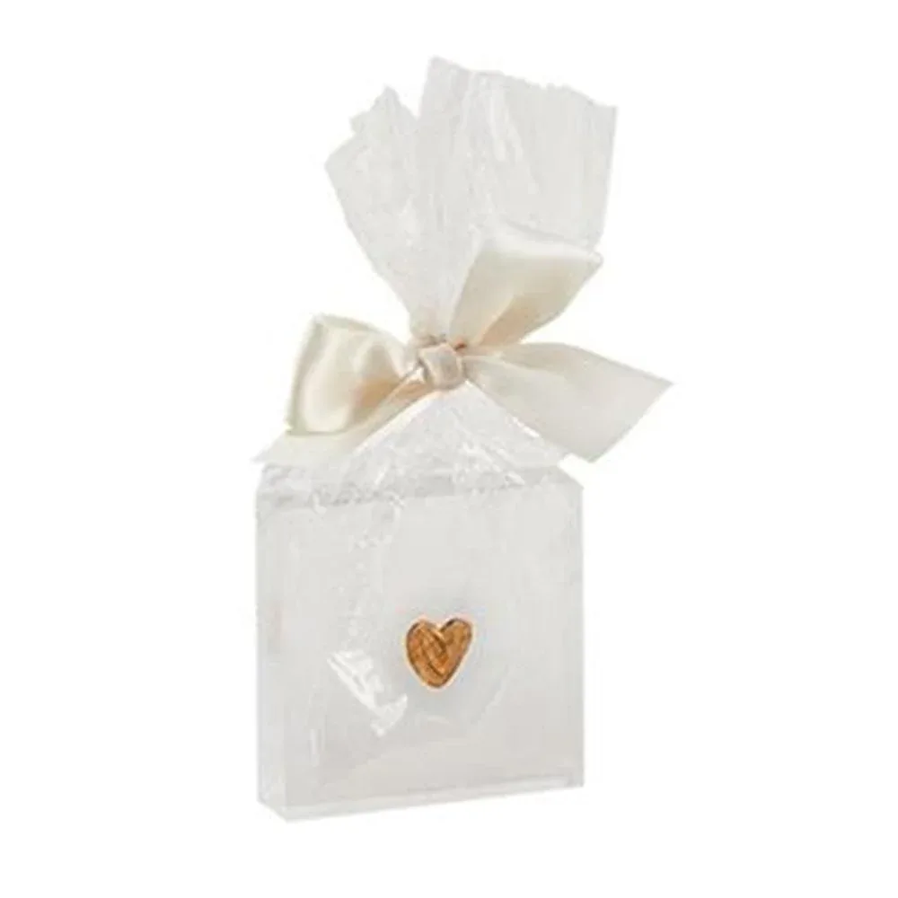 Mud Pie Mini Heart Acrylic Sitter