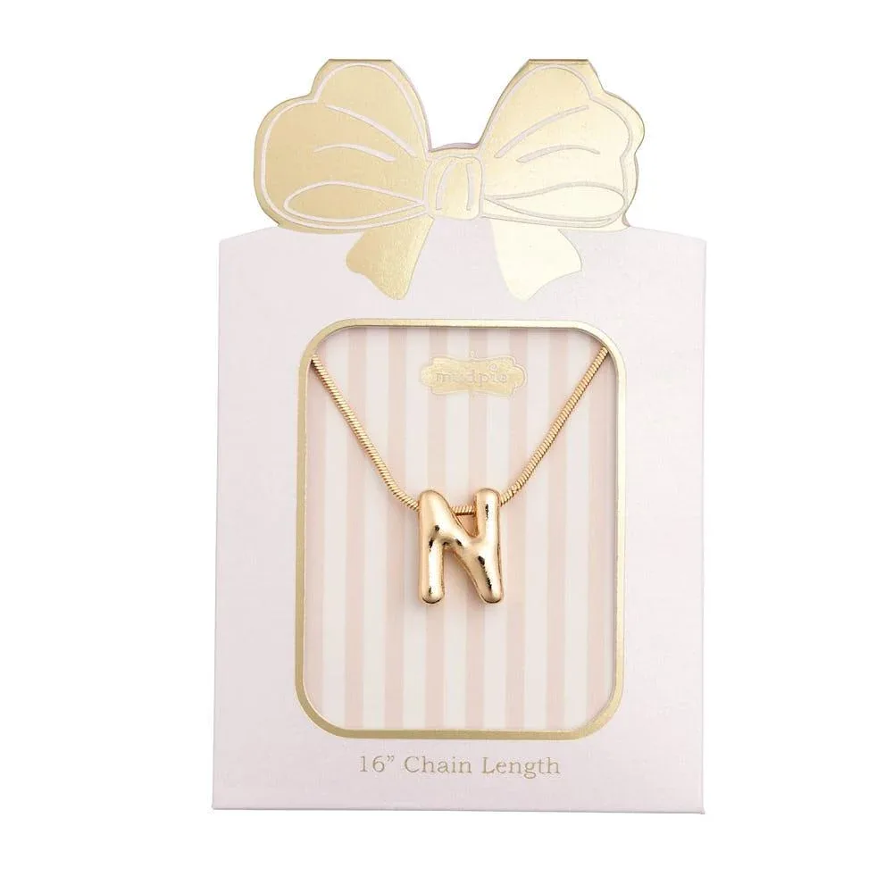 Mud Pie N Initial Necklace
