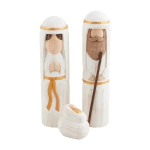 Mud Pie Nativity Sitter Set
