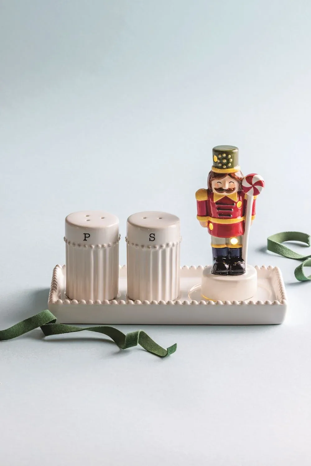 Mud Pie Nutcracker Light Up Sitter