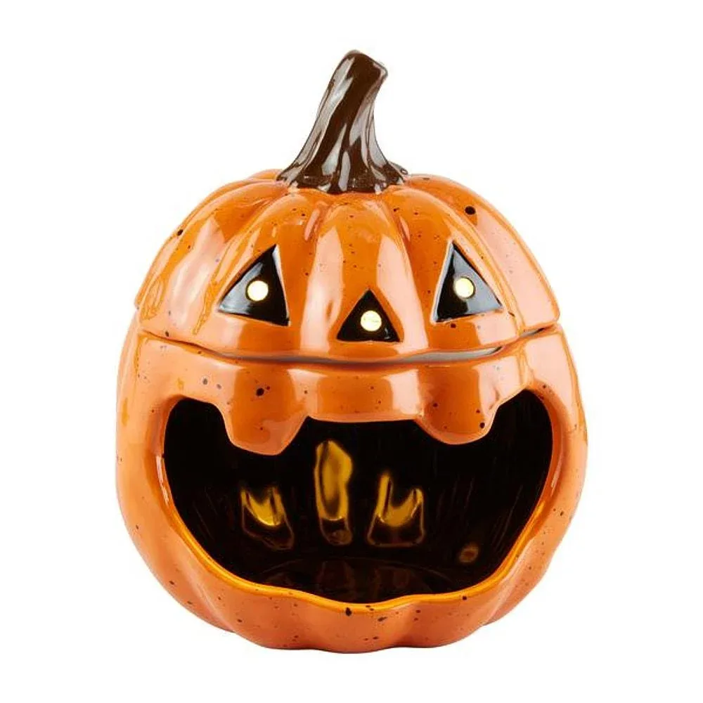 Mud Pie Open Candy Pumpkin Container
